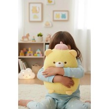 Miniso Lisanslı Tavuk Peluş Oyuncak 27 cm – Yastık Formlu Yumuşacık Sevimli Tasarım