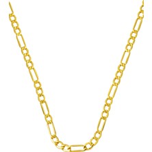 Bilezikci 50 cm 14 Ayar Altın Figaro Zincir (2 mm Enli)