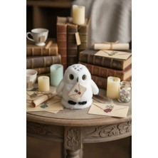 Miniso Harry Potter Lisanslı Hedwig Mıknatıslı Peluş Oyuncak 13 cm – Dekoratif Figür
