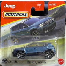 Hot Wheels Matchbox 2023 Jeep Avenger 1:64 Metal Diecast Mini Araba 63/125