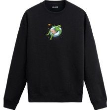 Colermi Uzaylı Komutan Temalı Sweatshirt