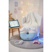 Miniso Sanrio Lisanslı Cinnamoroll Oturma Minderi Yumuşak Konforlu Dekoratif Tasarım 36X40 cm