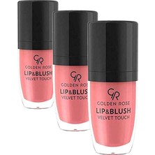 Defne Store Lip&blush Velvet No:04 1 Paket (3 Paketi)