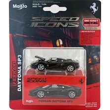 Maisto Speed Icons 1:64 Ferrari Daytona Sp3 Siyah