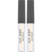 Defne Store Likit Göz Altı Kapatıcısı - Açık Ten Nötr Cilt Alt Tonu - Concealer 101 Light Ivory (2 Paketi)