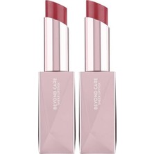 Defne Store Beyond Care Sheer Lipstick 904 - Glazing Red - Yoğun Nemlendirici Besleyici Etki - Parlak Ruj (2 Paketi)