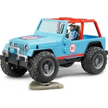 Bruder Jeep Cross Safari Aracı Pilotlu BR02541