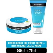 Defne Store Hydro Boost Jel Vücut Kremi 200 ml + El Kremi 75 ml
