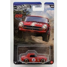 Hot Wheels Silver Series Rally Racers Honda S800 Racing Course Diecast Araba