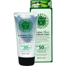 Defne Store 3W Clınıc Hassas Ciltler Için Aloe Içeren Yatıştırıcı Büyük Boy Güneş Kremi 3W Clinic Spf 50 Pa 70 ml