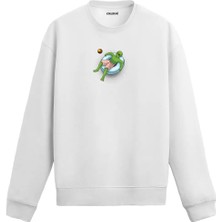 Colermi Uzaylı Komutan Temalı Sweatshirt