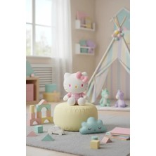 Miniso Sanrio Lisanslı Hello Kitty Peluş Oyuncak 25 cm – Oturan Yumuşacık Fiyonklu Tasarım
