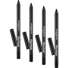 Defne Store Yüksek Pigmentli & Mat Bitişli 001 Jel Eyeliner (4 Paketi)