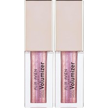 Defne Store Maxivolumizer Lipgloss 207 - Rosy - Kalıcı ve Nemlendirici Ruj - Dolgunlaştırıcı Etki (2 Paketi)