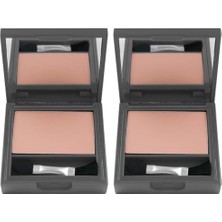 Defne Store Göz Farı - Mono Eyeshadow 102 Soft Apricot 3,2 G (2 Paketi)