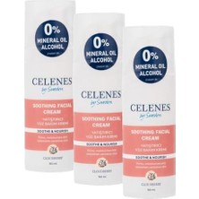 Defne Store Yatıştırıcı Yüz Bakım Kremi Kuru ve Hassas Ciltler (50 Ml) (3 Paketi)