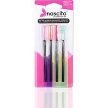 Defne Store 4lu Kaş ve Maskara Fırçası Seti - 01 2li Paket