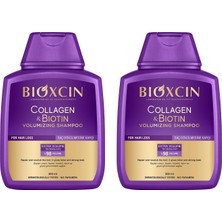 Defne Store Collagen & Biotin Ekstra Hacim & Dolgunlaştırıcı Şampuan 300 ml - Ince Telli ve Hassas Saçlar 2li Paket
