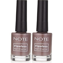Defne Store Nail Flawless Oje 28 Grey, Gri (2 Paketi)