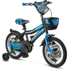 Ümit 1602 Trend-Y-Bmx-Sepet-V-Erkek Çocuk Bisikleti 16 Jant Siyah Mavi