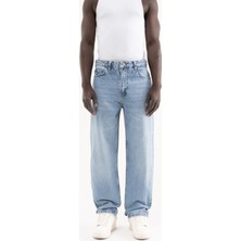 Machinist Erkek Straight Fit Jean Pantolon Açık Mavi