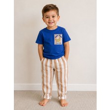 EB Erkek Çocuk Baby Nakışlı Muz Desenli Set
