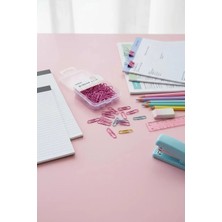 Miniso Lisanslı Basic Serisi Tek Renkli Ataç Seti 100LÜ – Evrak Düzenleyici