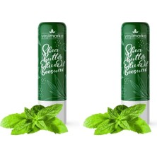 Defne Store Natural Lipbalm - Mint Dudak Balmı 2li Paket