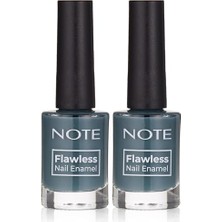 Defne Store Nail Flawless Oje 19 Succulent, Gri (2 Paketi)