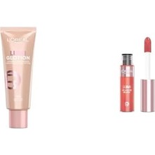 Defne Store Glotion All-In-One Doğal Işıltı Aydınlatıcı Losyon - 902 Light Glow +  Lumi Blush Likit Allık - 630 Glowy Rose