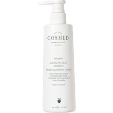 Defne Store Cosmed Ince Telli ve Yağlı Saçlar Için Sülfatsız Kil Içeren Şampuan - Balancing Clay Shampoo - 400 ml