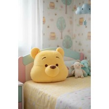 Miniso Disney Winnie The Pooh Lisanslı Büyük Peluş Yastık 48 cm – Dekoratif Minder