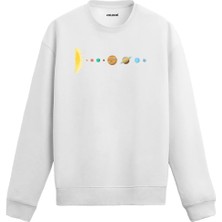 Colermi Güneş Sistemi Temalı Sweatshirt