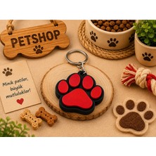 Mutes 3D Pati Anahtarlık 10LU PAKET-621