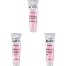 Defne Store Glycolic Gloss Mükemmel Parlaklık Için Pürüzsüzleştirici Saç Kremi 150 ml 3lü Paket