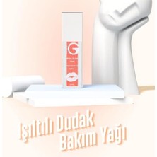 Defne Store Dudak Bakım Yağı Şeftali Nektarı – Doğal Işıltı ve Derinlemesine Nem-Lip Oil Gloss (Peach) 6ml (4 Paketi)