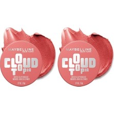 Defne Store Cloudtopia Köpük Dokulu Mat Allık 09 Dreamy Dawn (2 Paketi)