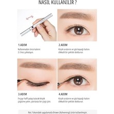 Defne Store Ince Fırça Uçlu Kalem Eyeliner Natural Fix Brush Pen Liner