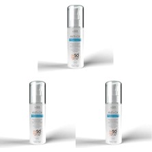 Defne Store Anti-Ox Ton Eşitleyici Anti Aging Etkili 50 Spf Suya Dayanıklı Yüz Güneş Kremi (3 Paketi)