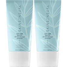 Defne Store Skin Sensual Leke Oluşumunu Önlemeye Yardımcı, Nemlendirme Etkili Güneş Kremi 50 Spf Uva/uvb Pa++++ (2 Paketi)
