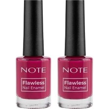 Defne Store Nail Flawless Oje 89 Cashmere Red, Pembe (2 Paketi)
