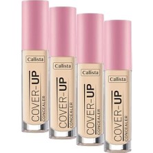Defne Store Callista Cover Up Concealer 10 Light Sand Göz Altı Kapatıcısı (4 Paketi)