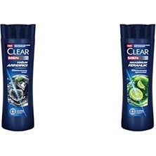 Defne Store Kepeğe Karşı Etkili Şampuan Yoğun Arındırıcı Kömür ile 350 ml ve Clear Men Kepeğe Karşı Etkili Şampuan Maksimum Ferahlık 350 ml