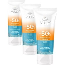 Defne Store Leke Karşıtı Cilt Tonu Eşitleyici Renkli Kapatıcı Etkili Yüksek Koruyucu Spf+50 Güneş Kremi 50 ml (3 Paketi)