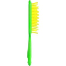 Defne Store Fhı Heat Unbrush Islak ve Kuru Havalandırmalı Dolaşık Açıcı Saç Fırçası, Limon Kireç Yeşili