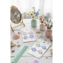 Miniso Lisanslı Spiral Saç Lastiği 4lü Set – Esnek Günlük Saç Tokası