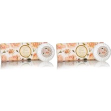 Defne Store Saponificio Artigianale Fiorentino Sabun 3X100 gr - Rose (2 Paketi)