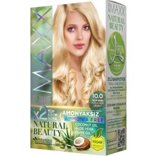 Defne Store Natural Beauty Amonyaksız Set Saç Boyası 10.0 Açık Sarı