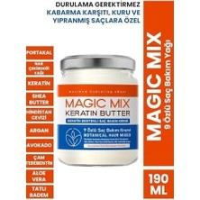 Defne Store Mix 9 Özlü Saç Bakım Yağı, Derinlemesine Onarıcı & Besleyici, Kırılma Karşıtı & Saç Güçlendirici, Yoğun Nemlendirici & Parlaklık Veren Bakım, 190 ml (3 Paketi)