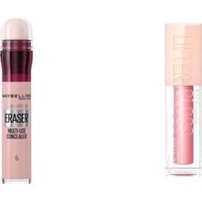 Defne Store Anti Age Eraser Kapatıcı- 05 Brighten & New York Lifter Gloss Nemlendirici Dudak Parlatıcısı - 004 Silk